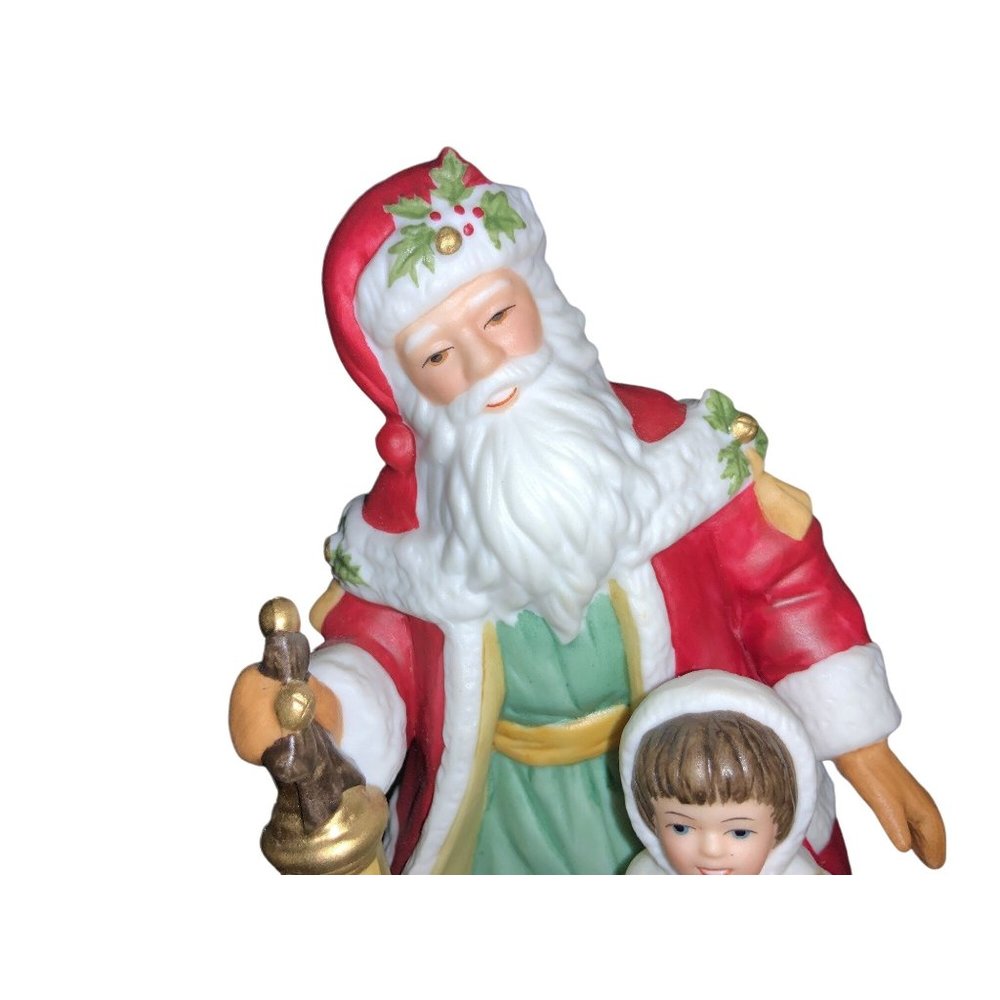 Avon Santa Porcelain Figurine with box 1995 - Picture 9 of 14